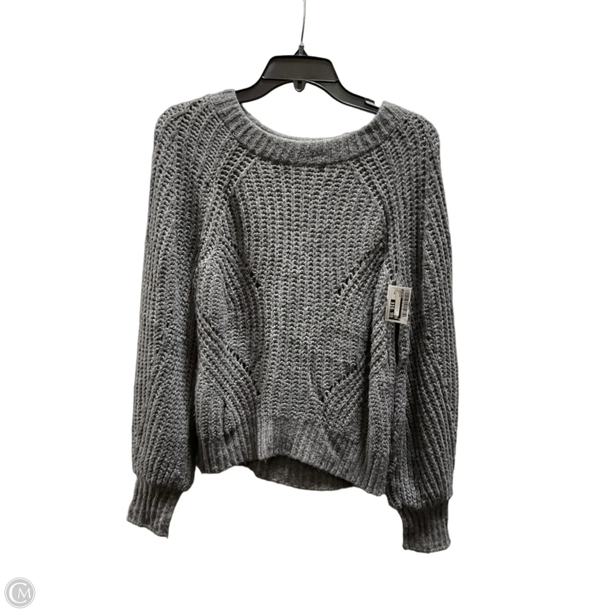 Sweater By Express In Grey, Size: Xs