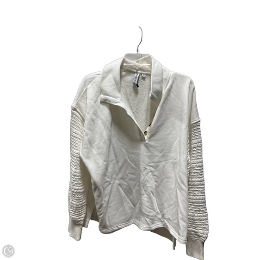Top Long Sleeve By Grace + Karma In Cream, Size: L