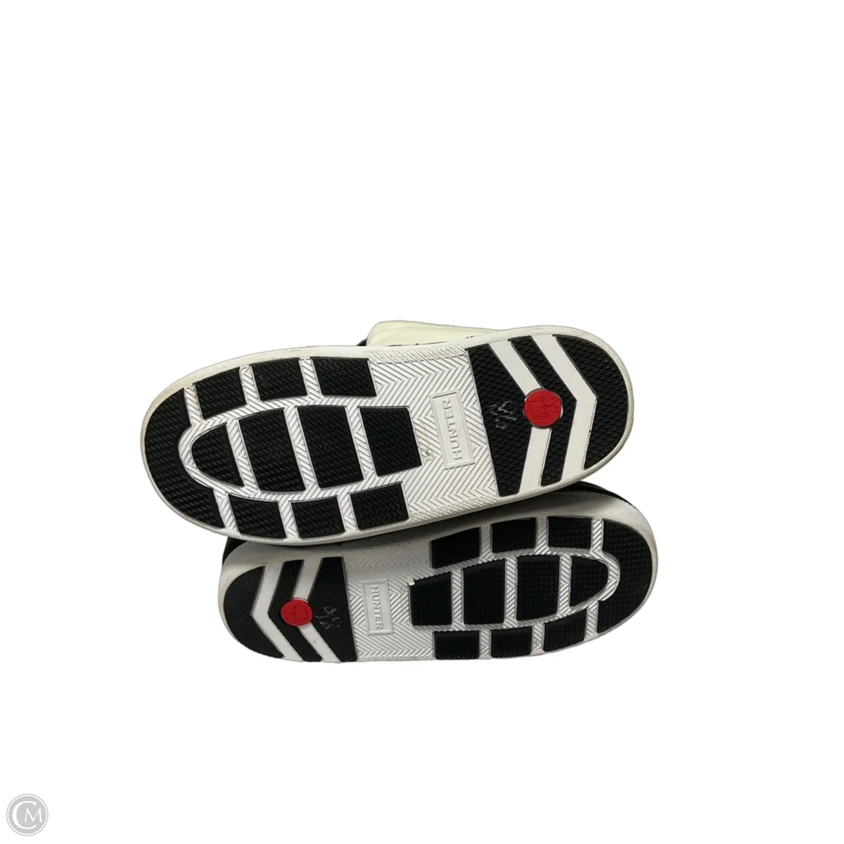 Boots Designer By Hunter In White, Size: 6