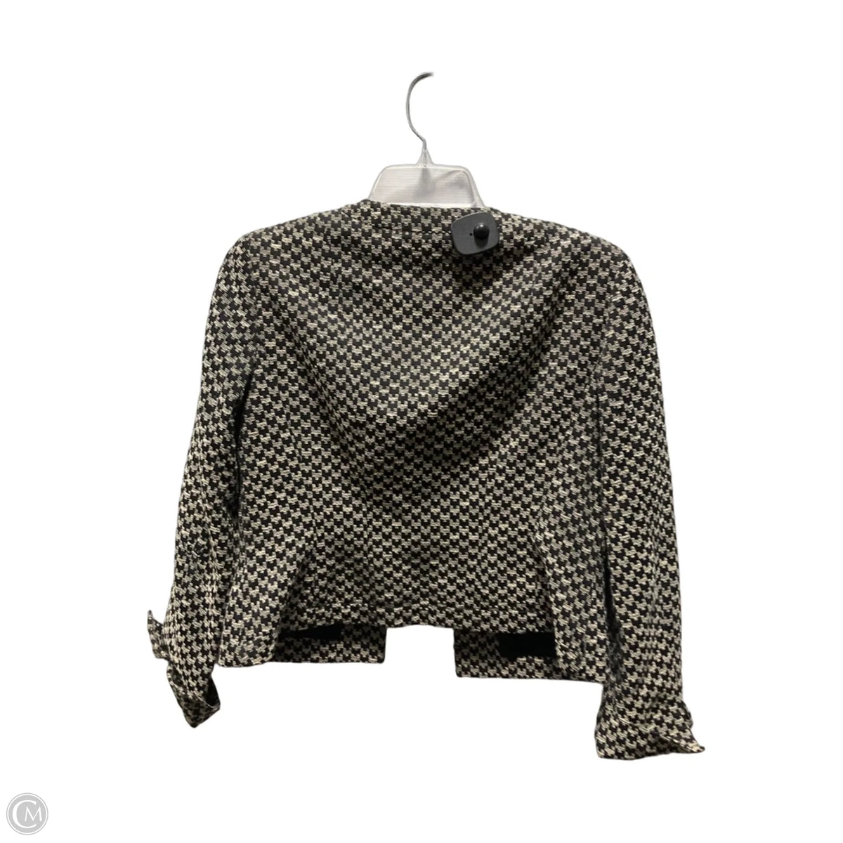 Blazer By Dana Buchman In Checkered Pattern, Size: M