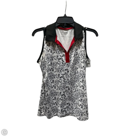 Athletic Tank Top By Izod In Black, Size: M