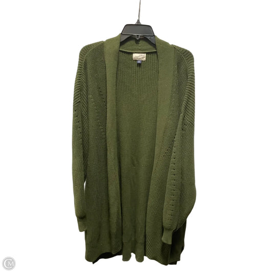 Sweater Cardigan By Universal Thread In Green, Size: Xxl