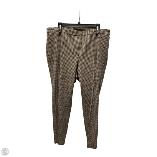 Pants Other By J. Jill In Plaid Pattern, Size: 18