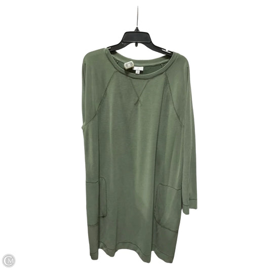 Dress Casual Short By J. Jill In Green, Size: 2x
