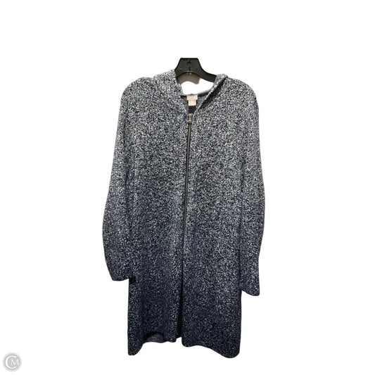 Sweater Cardigan By Chicos In Blue, Size: 2x