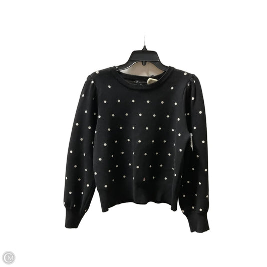 Sweater By Adrianna Papell In Polkadot Pattern, Size: M