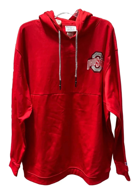 Athletic Sweatshirt Hoodie By Champion In Red, Size: 2x