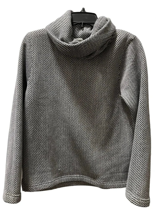 Sweater By J. Crew In Black & Cream, Size: M