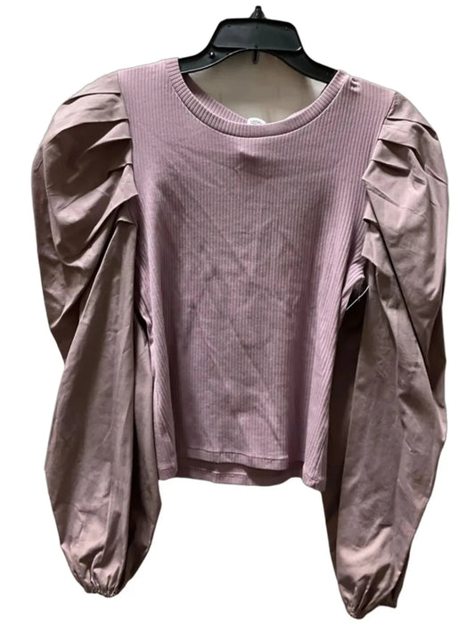 Top Long Sleeve By Lea & Viola In Purple, Size: M