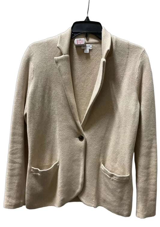 Sweater Cardigan By J. Crew In Tan, Size: S