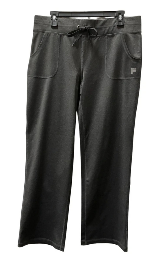 Athletic Pants By Fila In Grey, Size: Xl