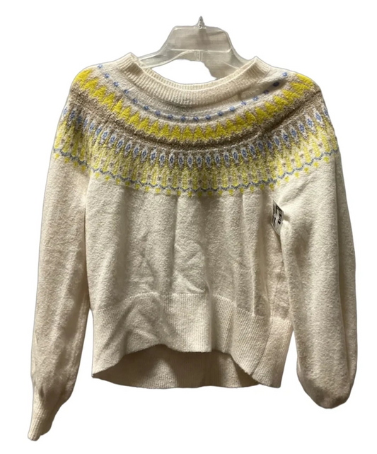 Sweater By Loft In Yellow, Size: M