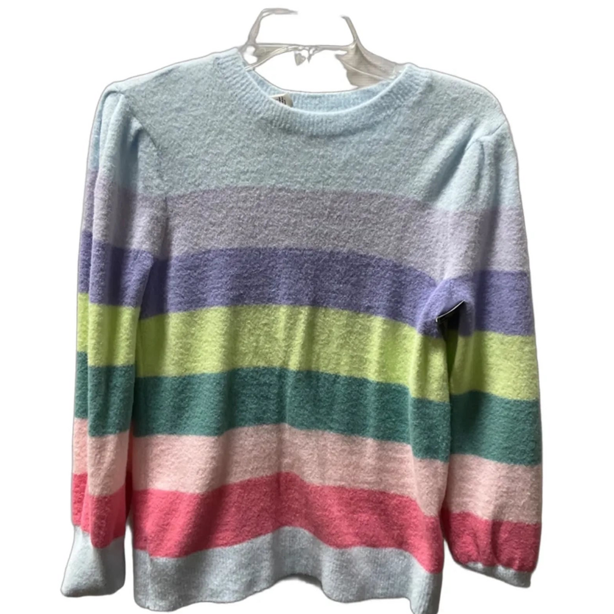 Sweater By Loft In Striped Pattern, Size: M