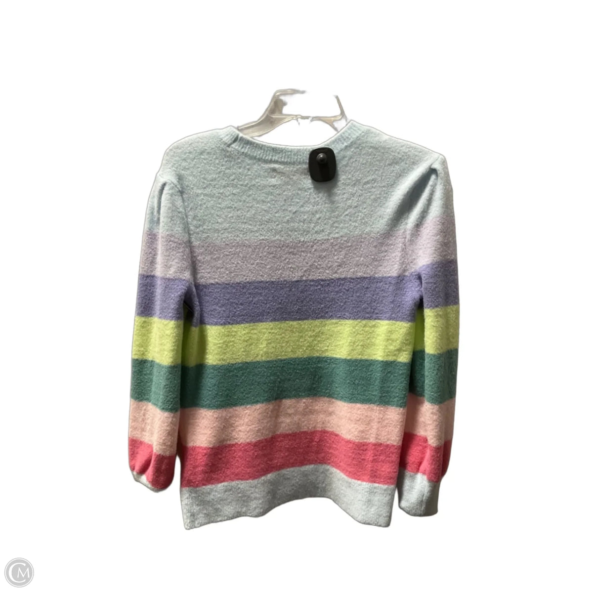 Sweater By Loft In Striped Pattern, Size: M