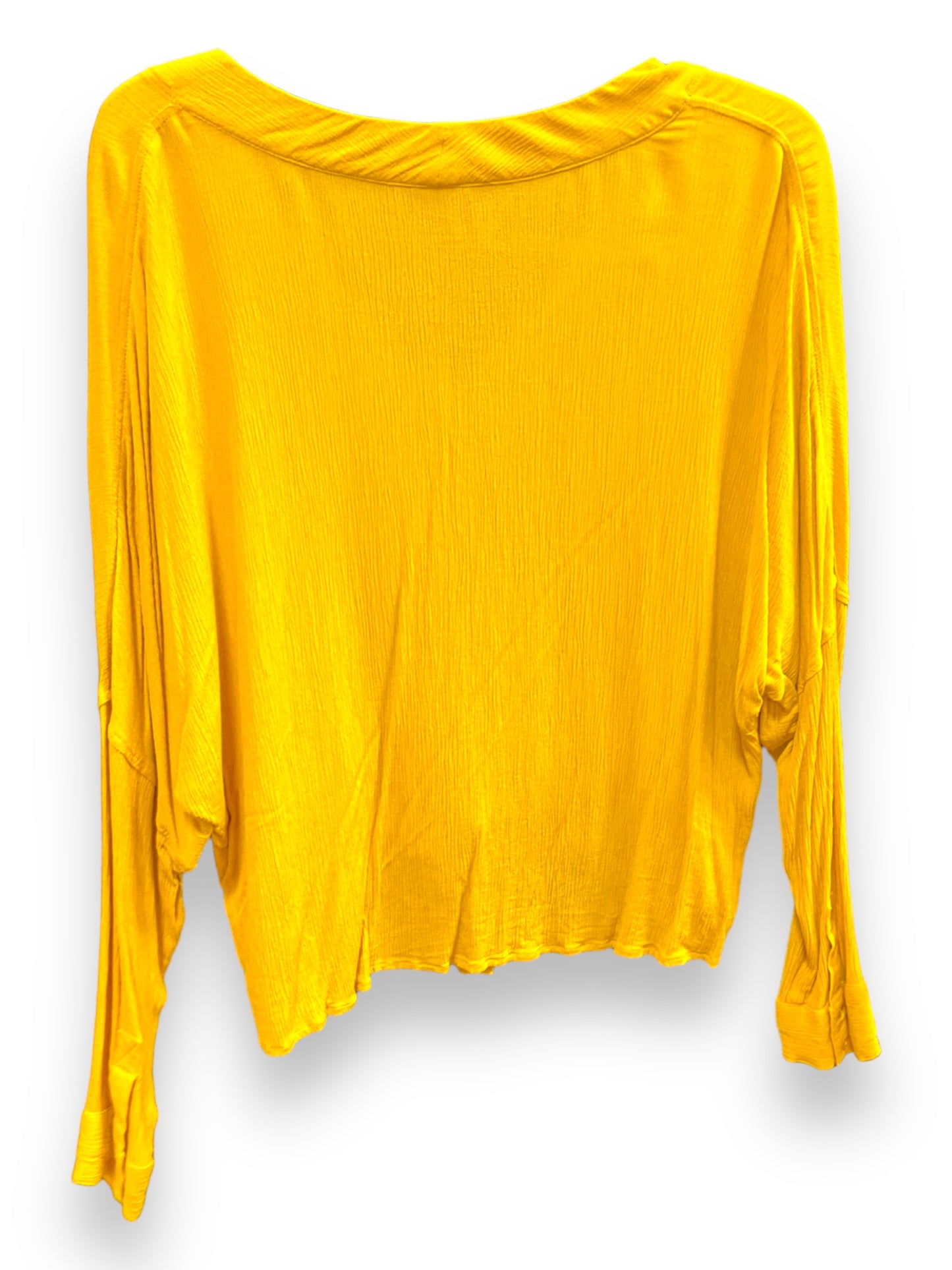 Mustard Top Long Sleeve Express, Size S