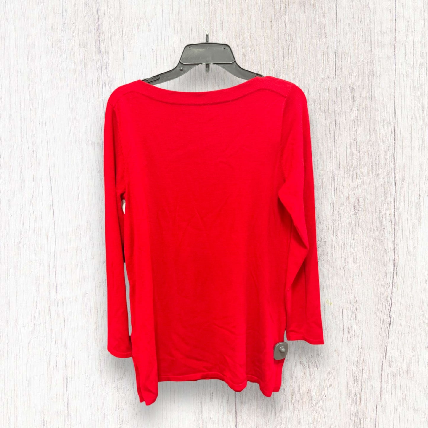 Sweater By Cable And Gauge In Red, Size: M