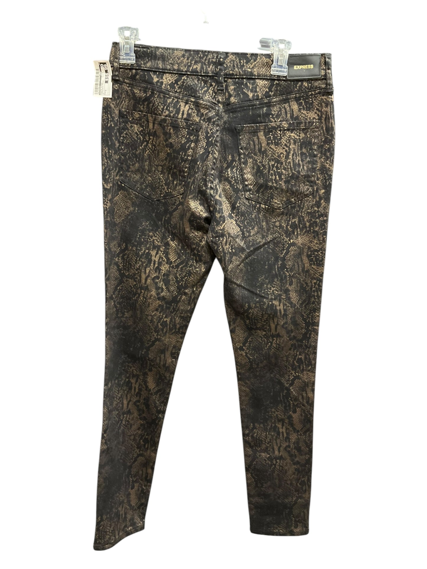 Pants Other By Express In Snakeskin Print, Size: 6