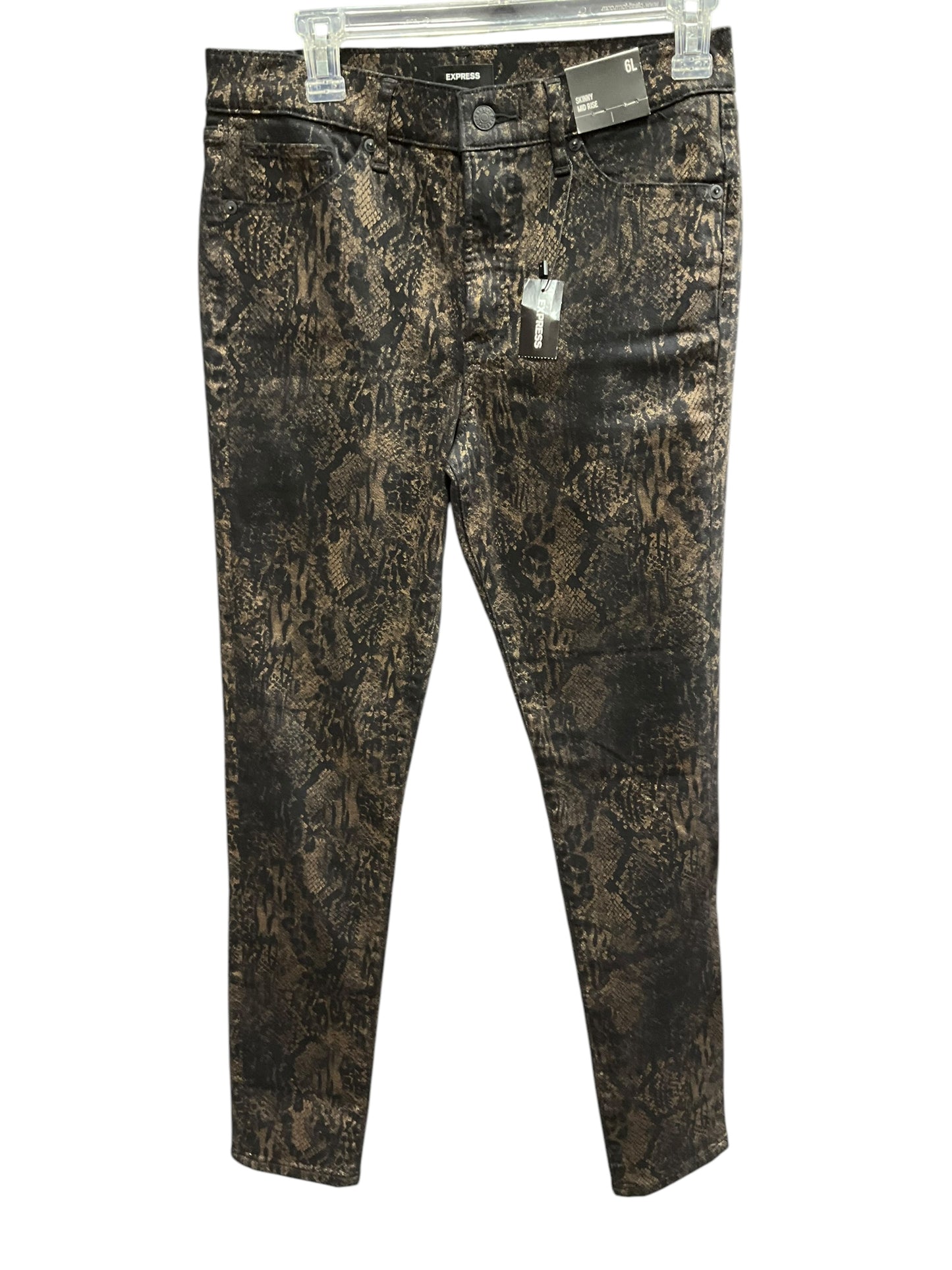 Pants Other By Express In Snakeskin Print, Size: 6