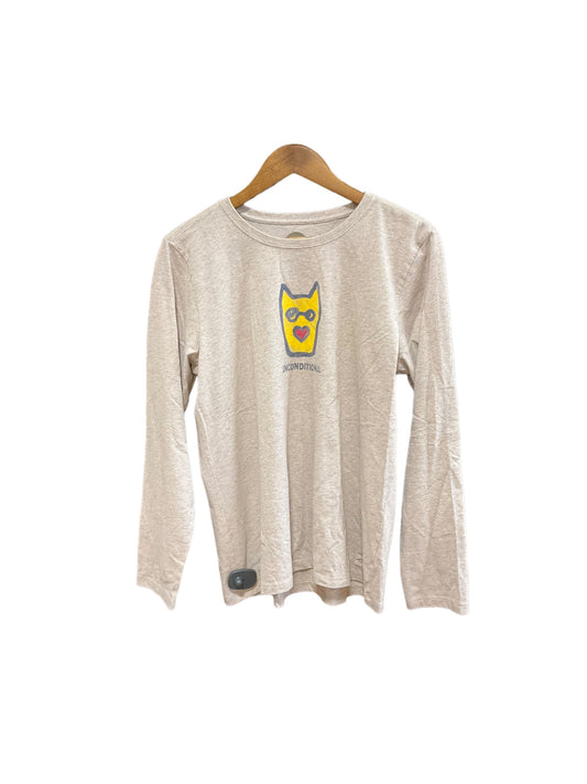 Top Long Sleeve By Life Is Good  Size: L