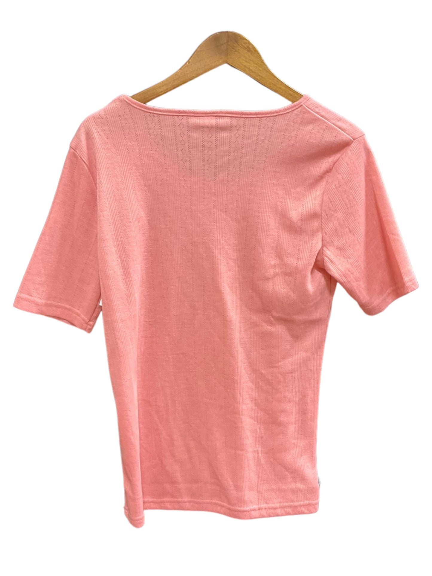 Pink Top Short Sleeve Lascana, Size L