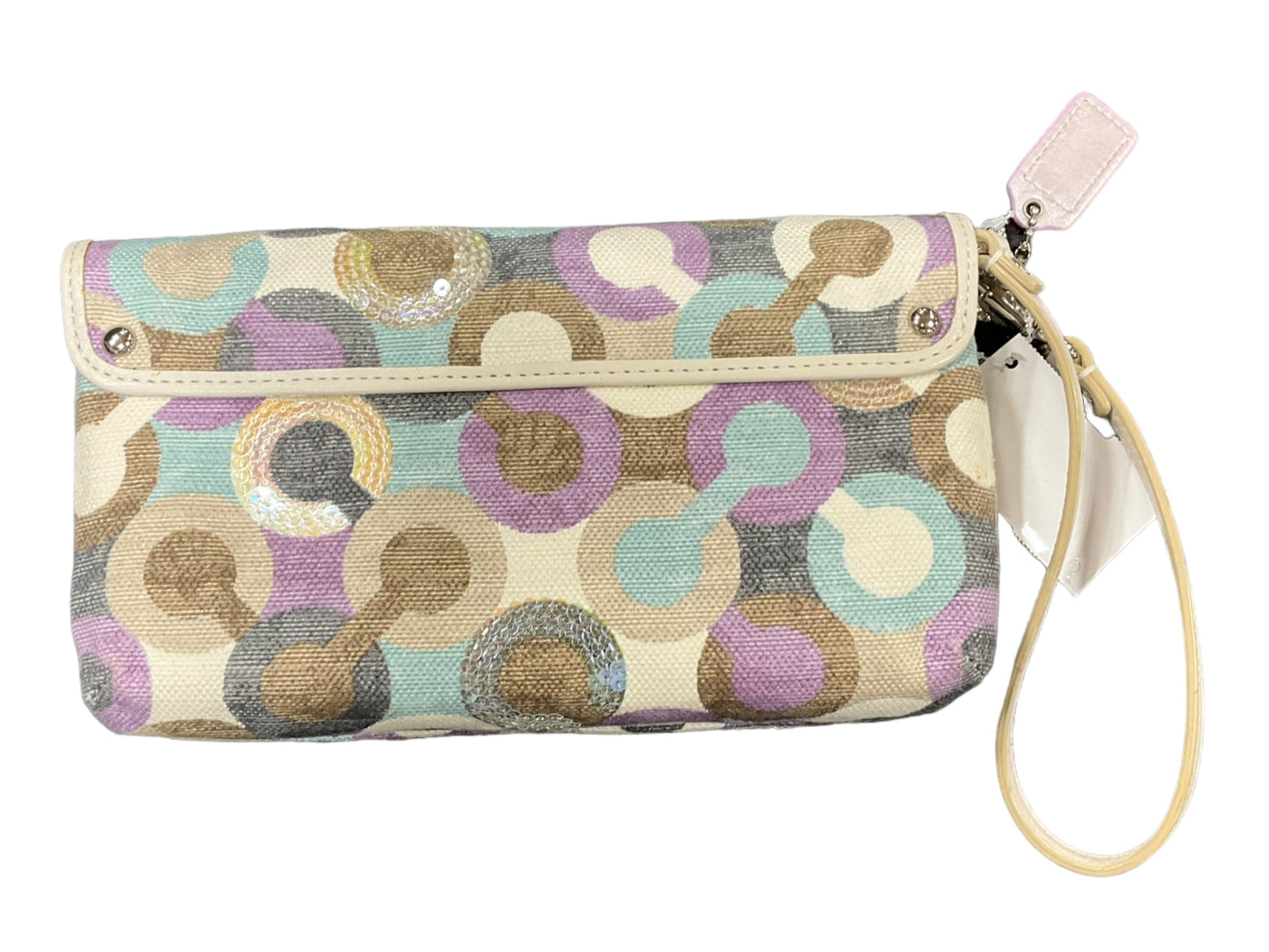 Wristlet Designer Coach, Size Medium