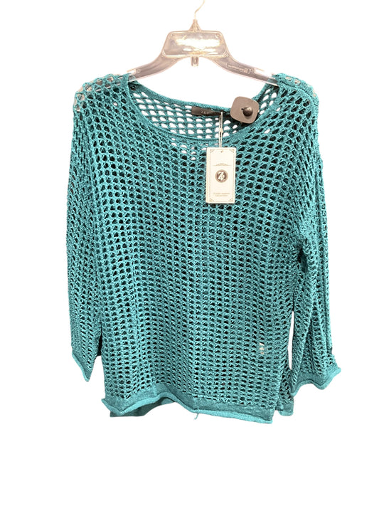 Sweater By Clothes Mentor In Teal, Size: M