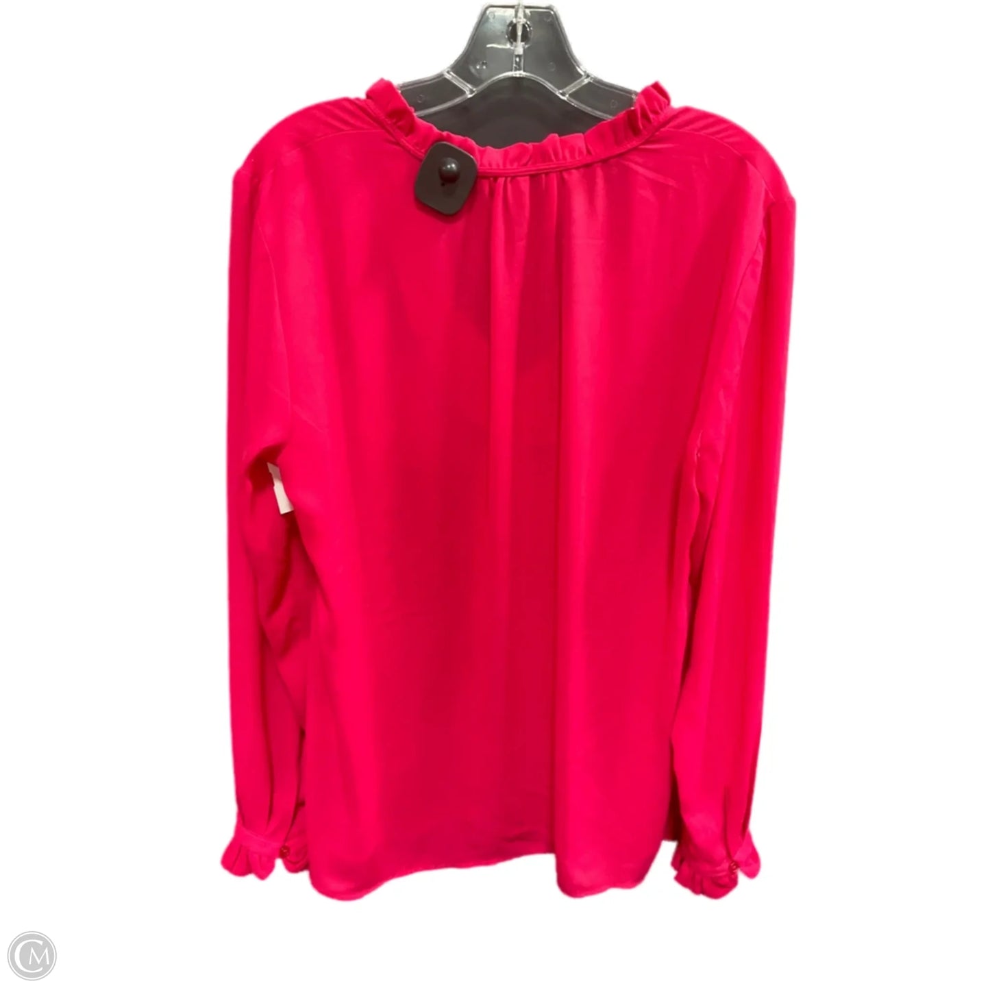 Top Long Sleeve By Rose And Olive In Pink, Size: L
