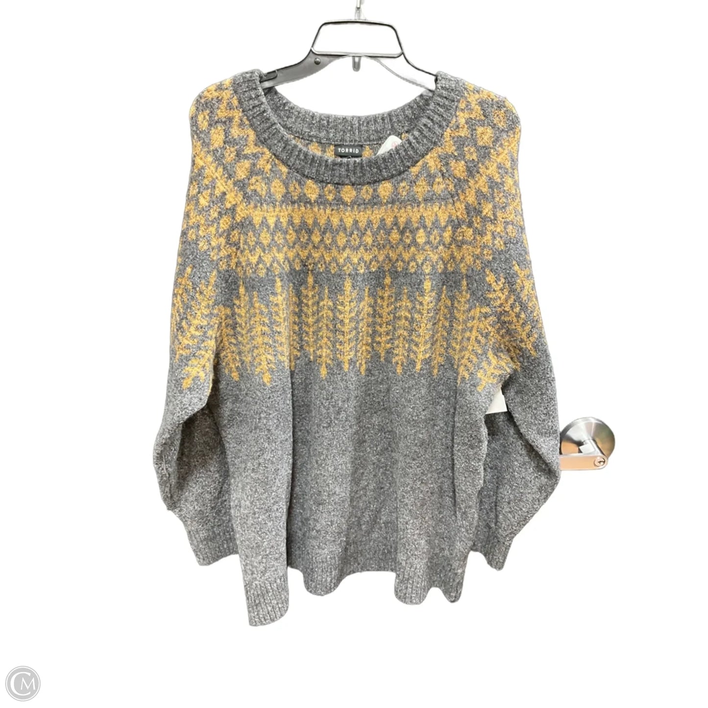 Sweater By Torrid In Grey, Size: 3x