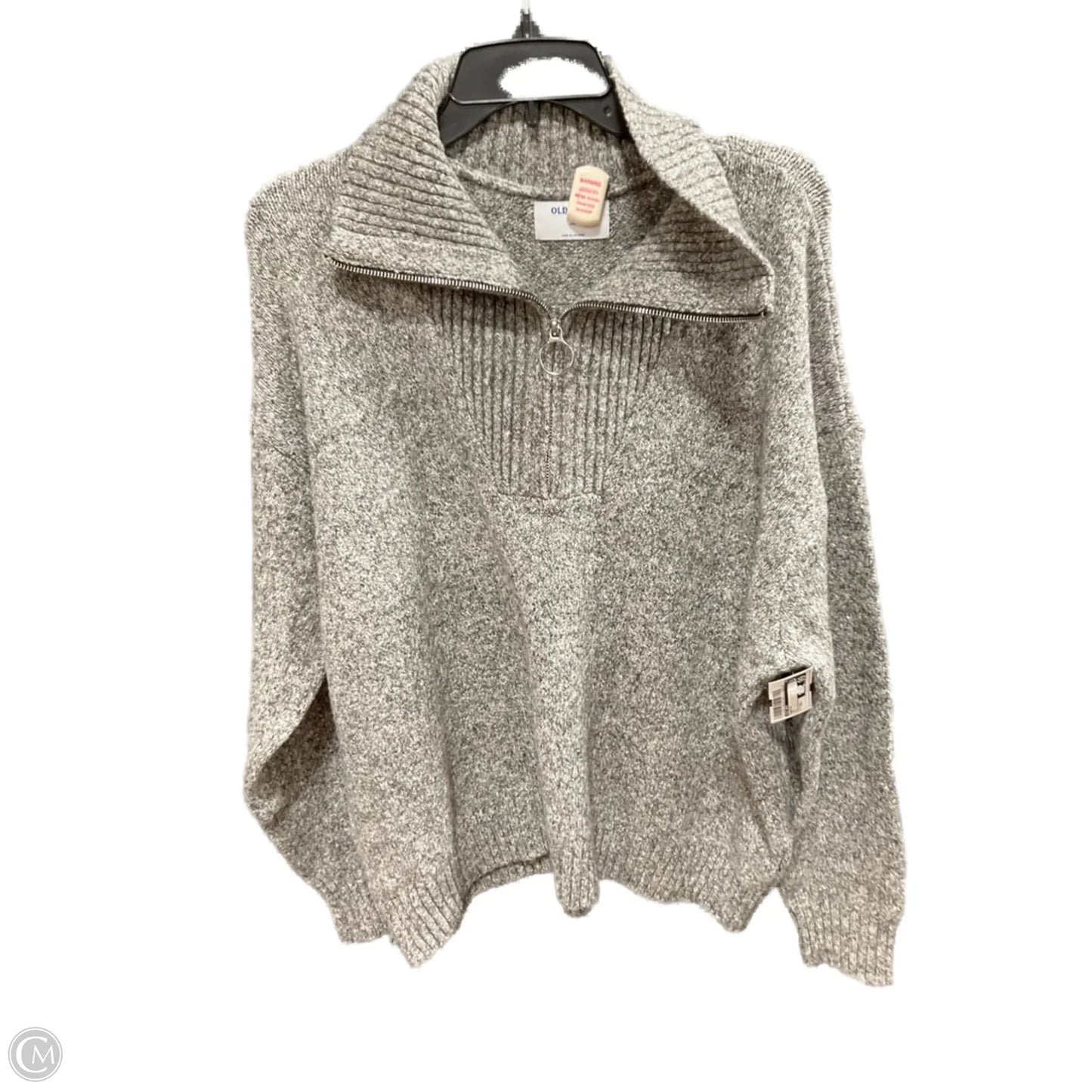 Sweater By Old Navy In Grey, Size: Xxl