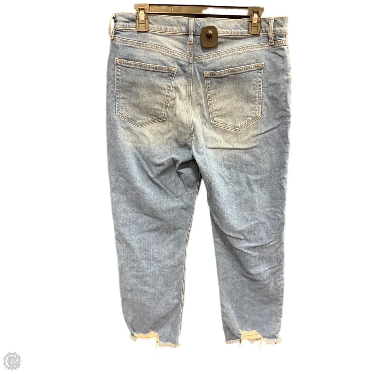 Jeans Straight By Loft In Blue, Size: 10