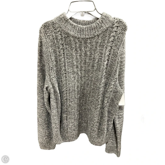 Sweater By Tommy Hilfiger In Grey, Size: M