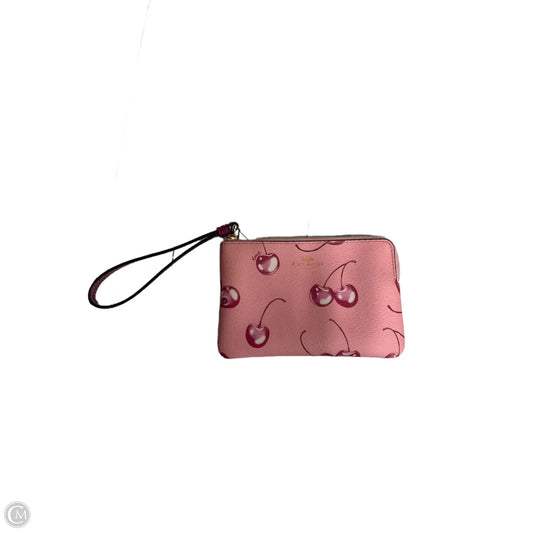Wristlet Designer By Coach, Size: Small