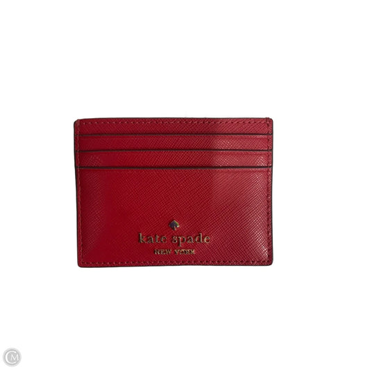 Id/card Holder Designer By Kate Spade, Size: Small