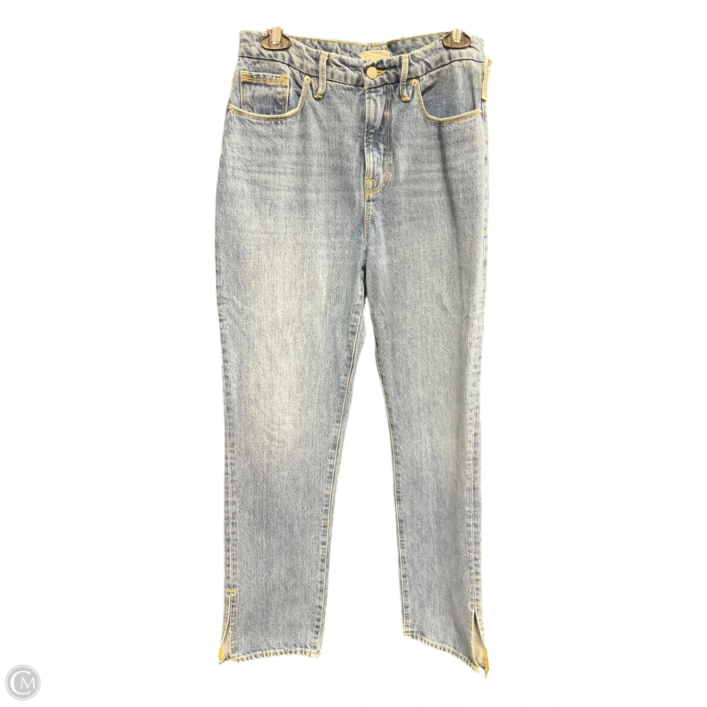 Jeans Wide Leg By Good American In Blue Denim, Size: 6