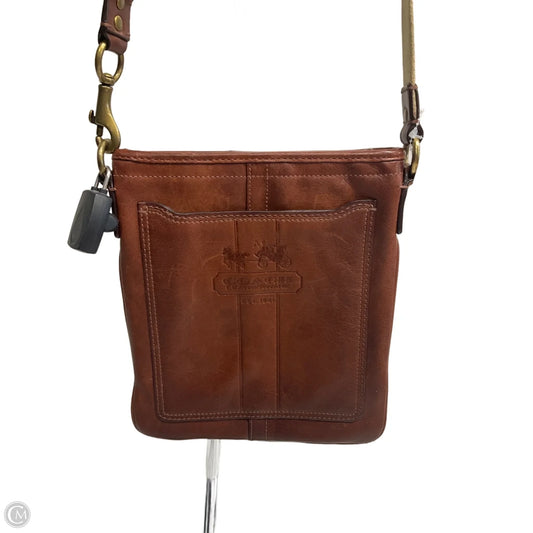 Crossbody Designer By Coach, Size: Small