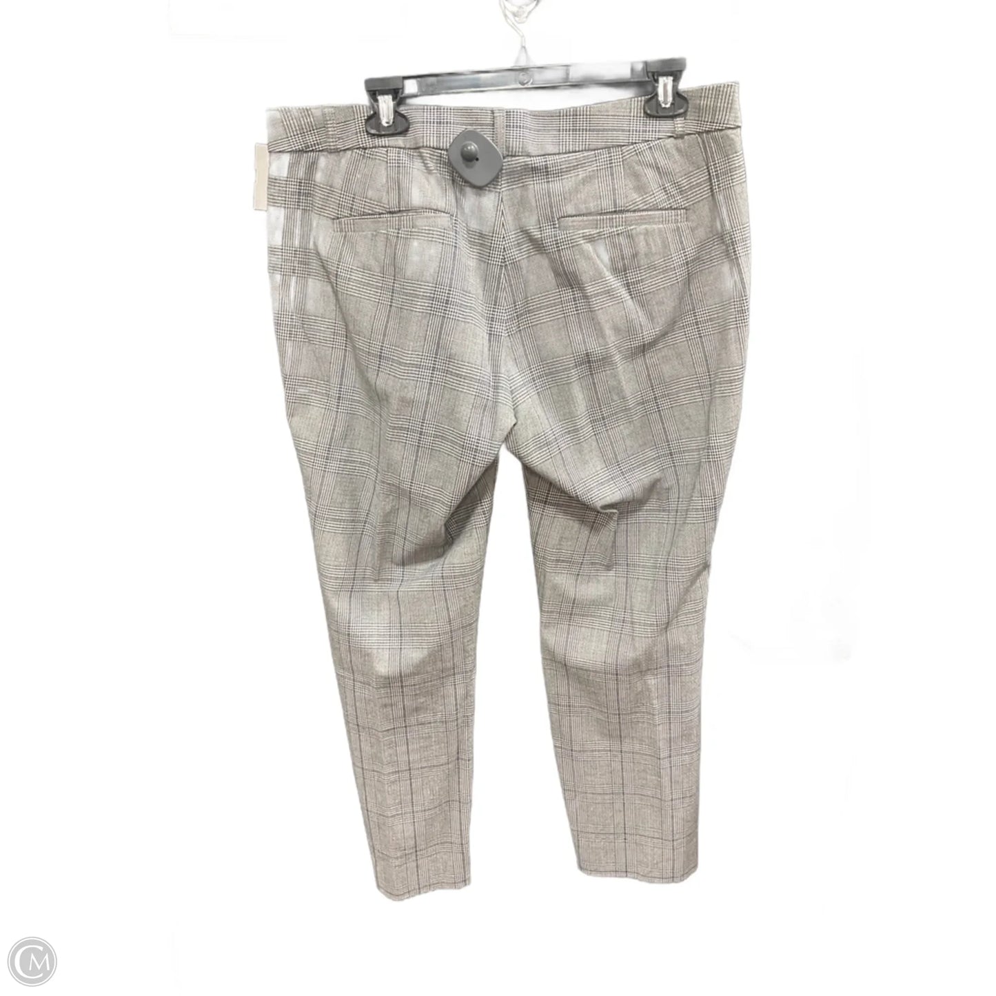 Pants Dress By Banana Republic In Plaid Pattern, Size: 12