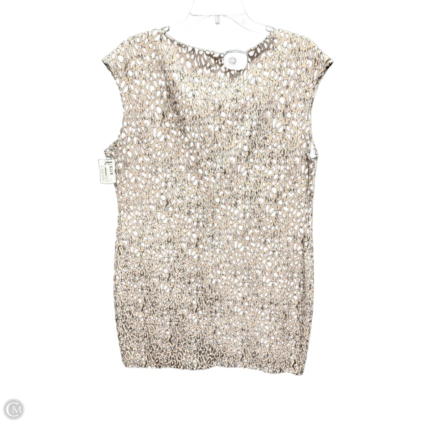 Dress Casual Midi By Nine West In Animal Print, Size: Xl