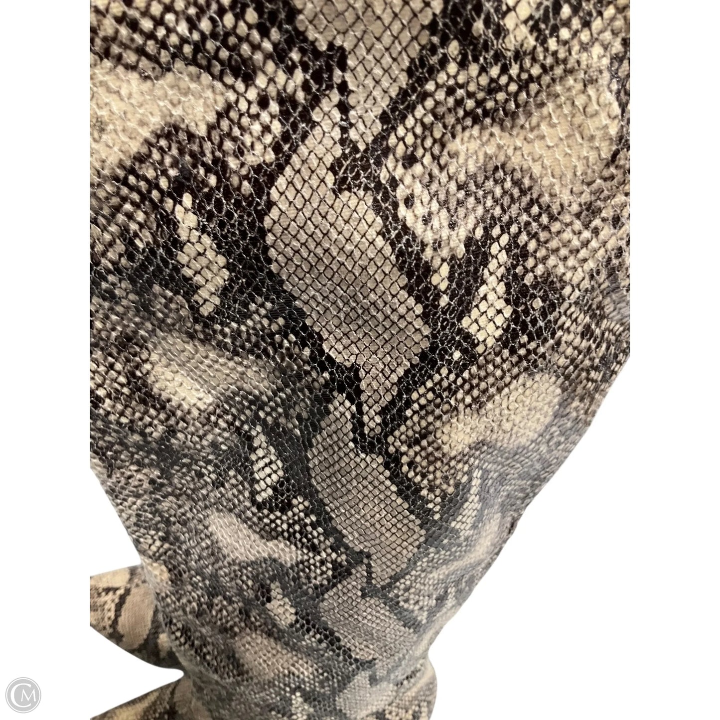 Boots Mid-calf Heels By Chinese Laundry In Animal Print, Size: 8