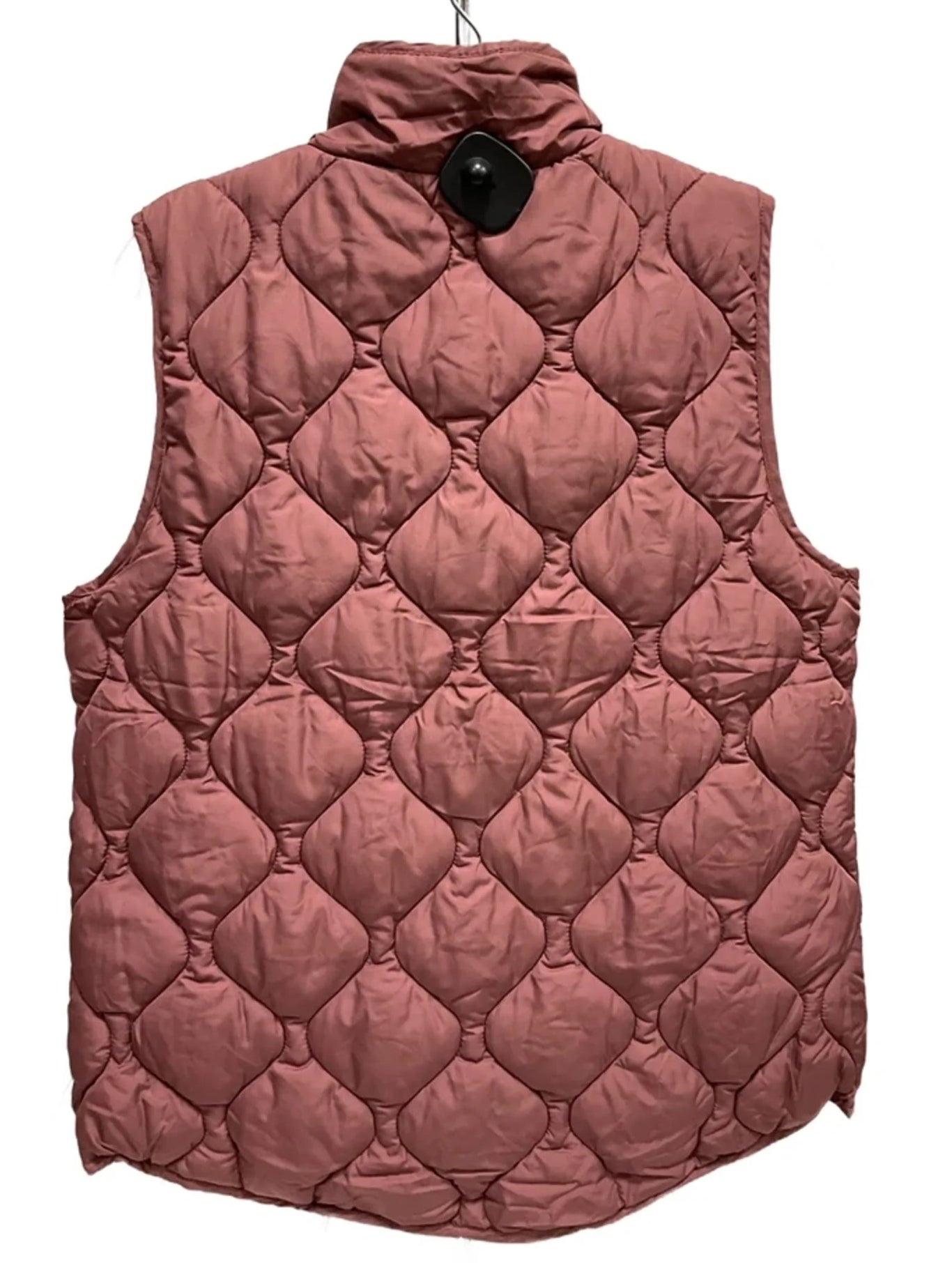 Vest Puffer & Quilted By Thread And Supply In Maroon, Size: S