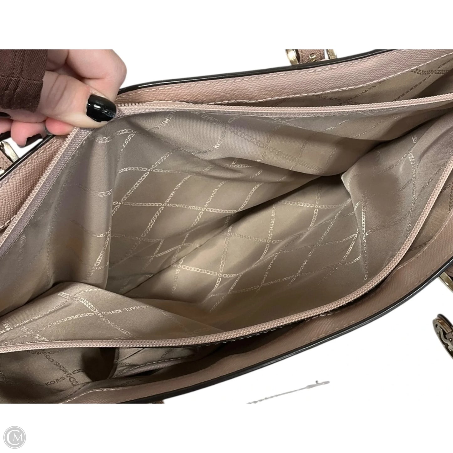 Handbag Designer By Michael Kors, Size: Large