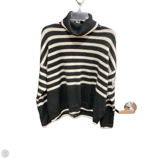 Top Long Sleeve By 1.state In Black & White, Size: S