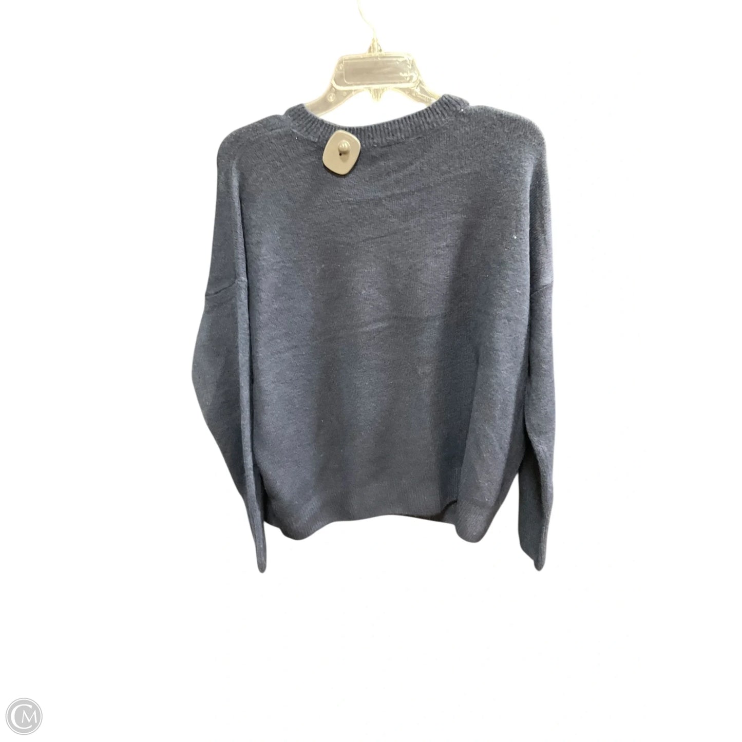 Top Long Sleeve By Vince Camuto In Navy, Size: S