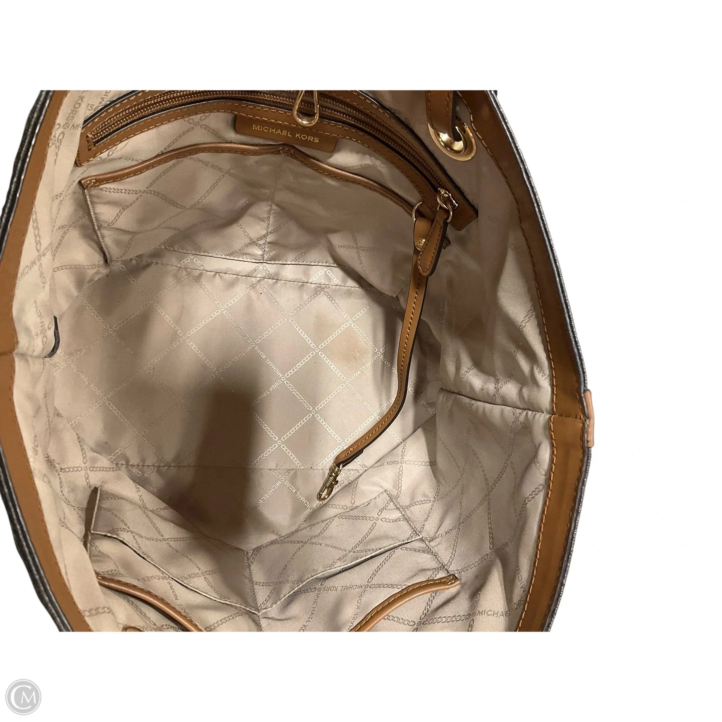 Tote Designer By Michael Kors, Size: Large