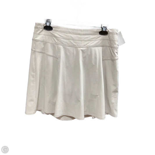 Athletic Skirt By Athleta In Cream, Size: 8