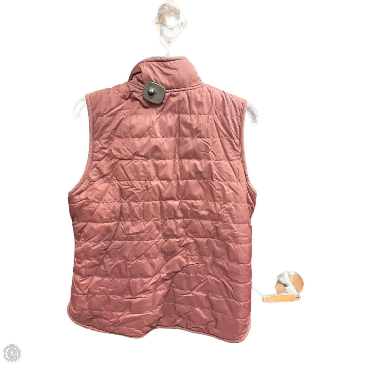 Vest Puffer & Quilted By Carhartt In Maroon, Size: S