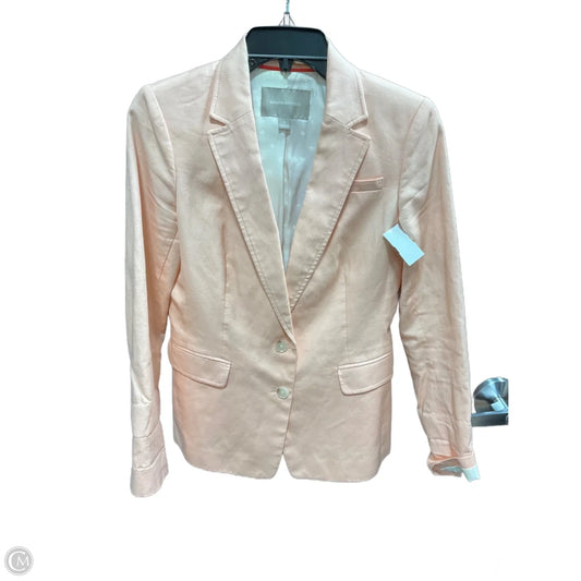 Blazer By Banana Republic In Peach, Size: 4
