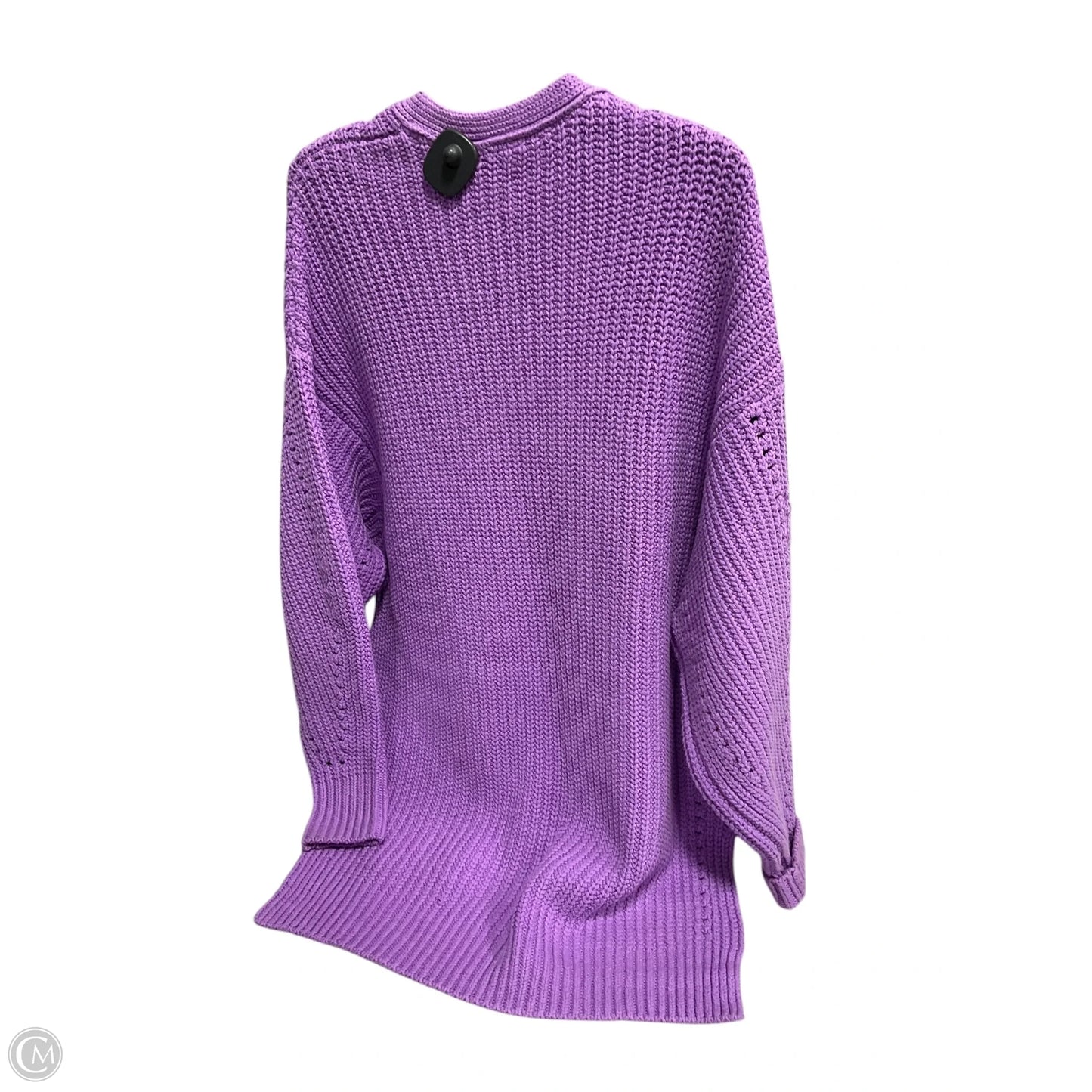 Cardigan By Free People In Purple, Size: Xs