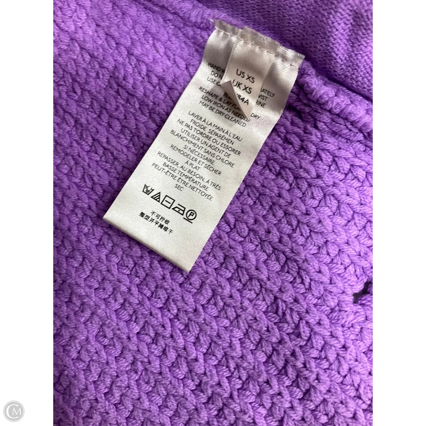 Cardigan By Free People In Purple, Size: Xs