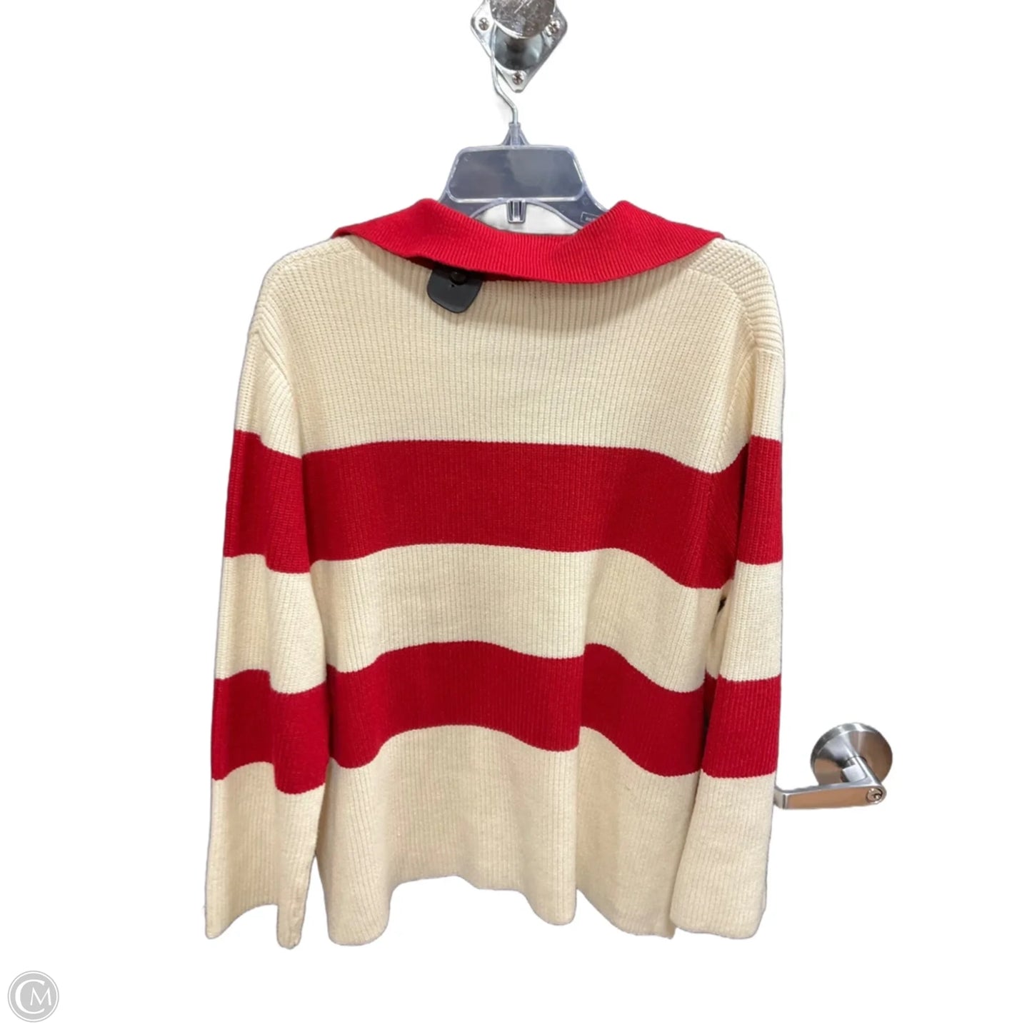 Top Long Sleeve By A New Day In Red, Size: L