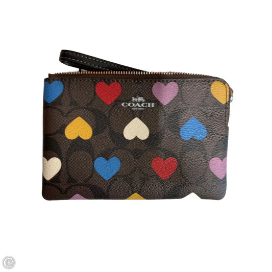 Wristlet Designer By Coach, Size: Small